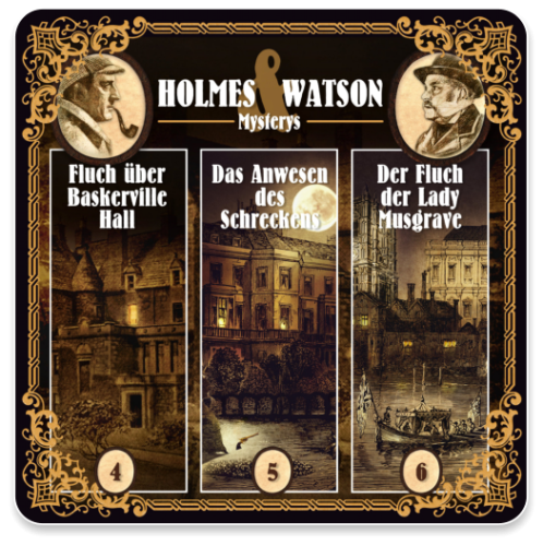 Holmes & Watson Mysterys Box 02 (3CDs)