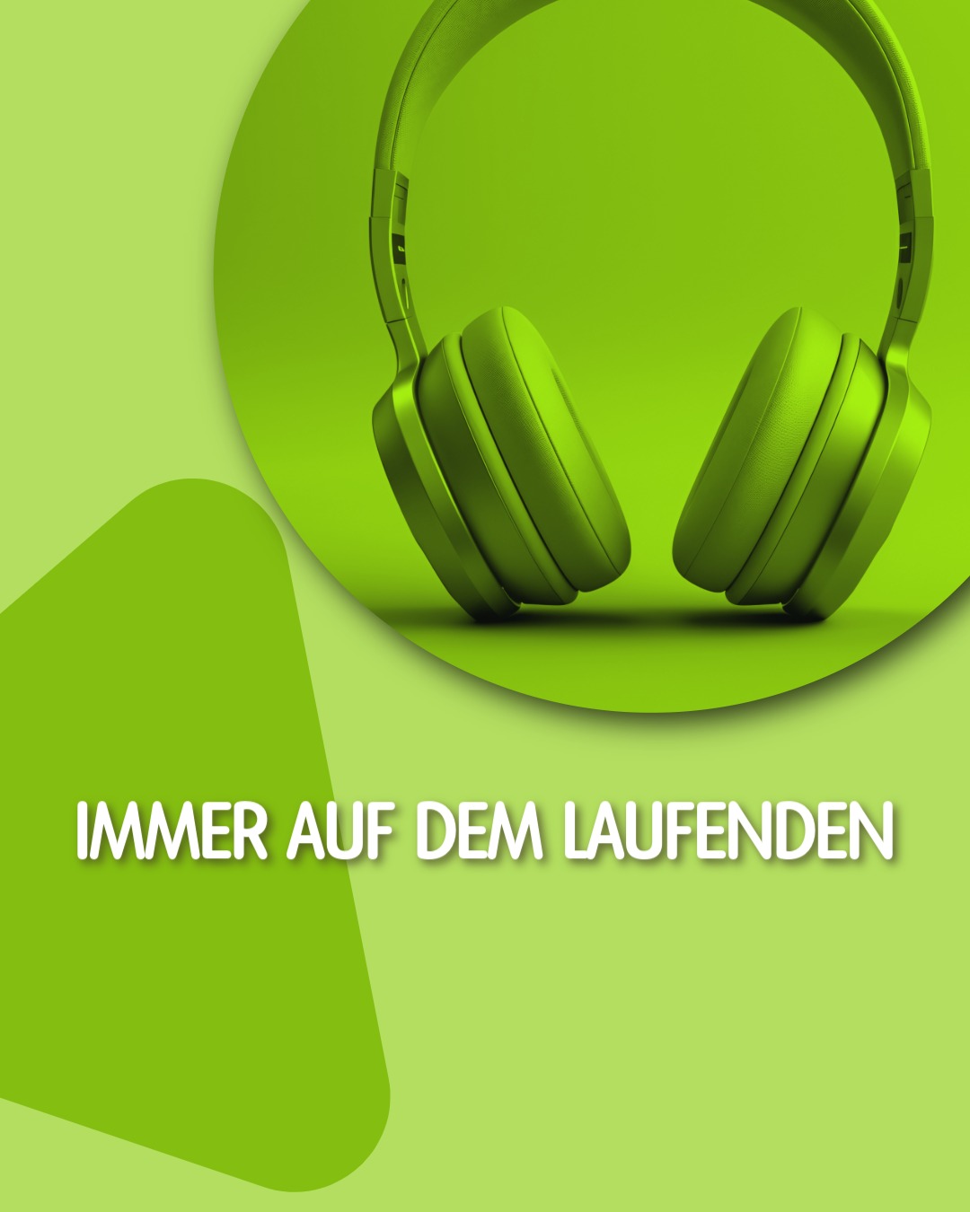 Immer auf dem Laufenden