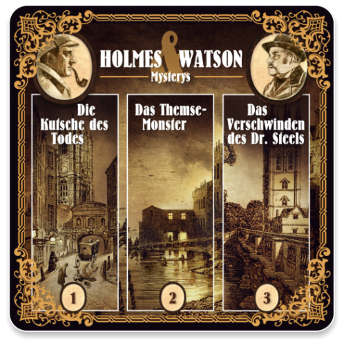 Holmes & Watson Mysterys Box 01 (3CDs)