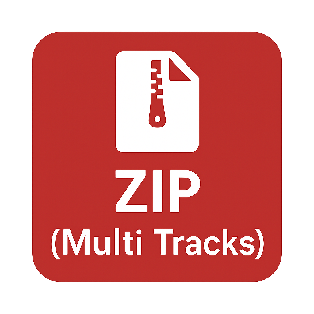 Zip Datei Multi Track (192kBit/s / 44.1 kHz)