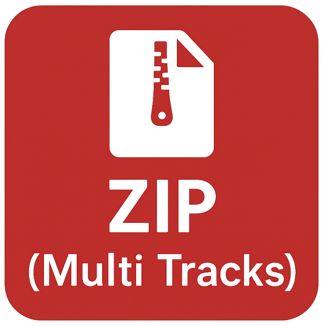Zip Datei Multi Track (192kBit/s / 44.1 kHz)