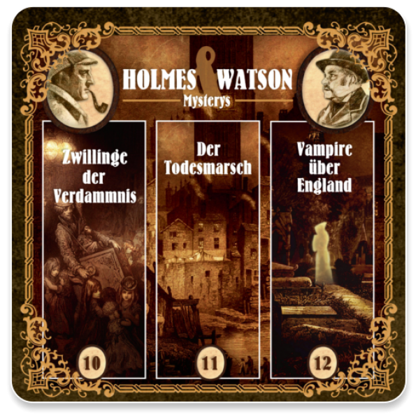 Holmes & Watson Mysterys Box 04 (4CDs)